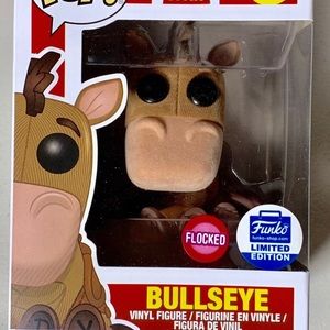 Limited Edition Flocked Bullseye Funko POP!